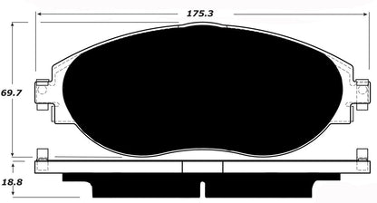 Porterfield Brake Pads for 2017 AUDI S3