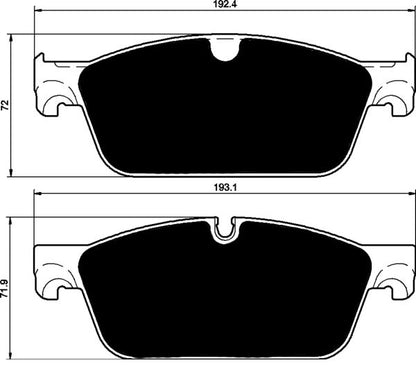 Porterfield Brake Pads for 2013 MERCEDES-BENZ ML500