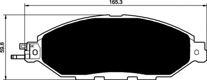 Porterfield Brake Pads for 2017 NISSAN PATHFINDER