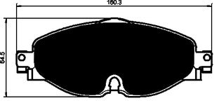 Porterfield Brake Pads for 2016 VOLKSWAGEN GOLF - 2 Door