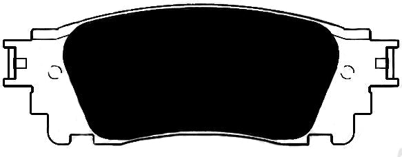 Porterfield Brake Pads for 2015 LEXUS NX200T/ NX300H