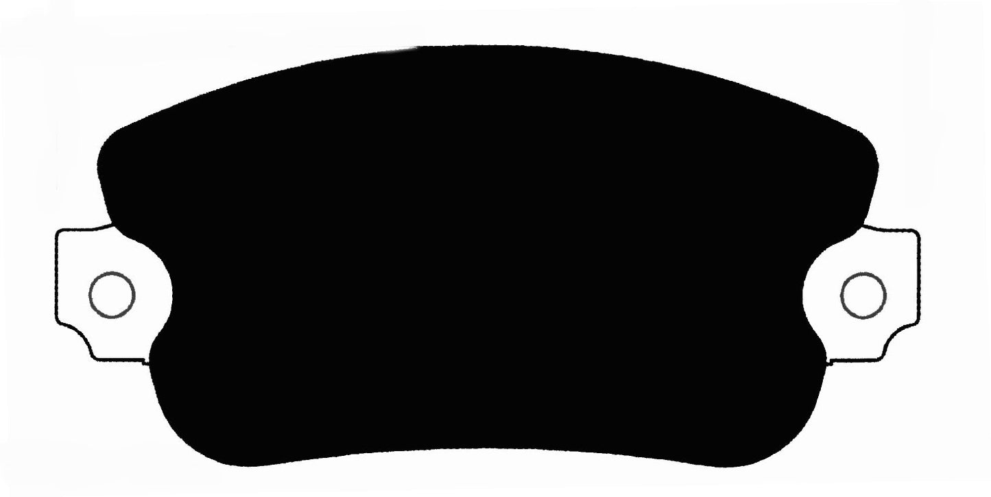 Porterfield Brake Pads for 1982 LANCIA BETA Coupe