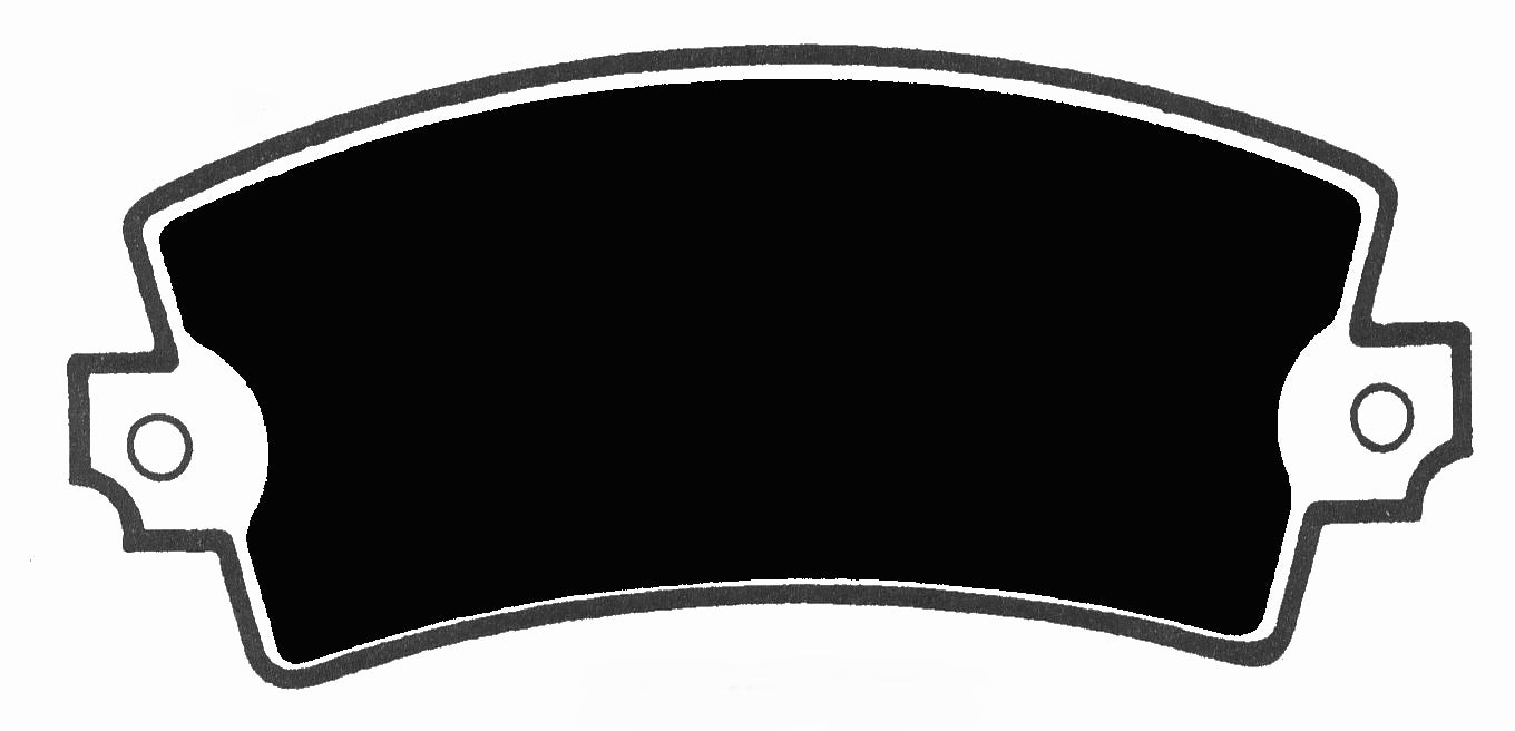 Porterfield Brake Pads for 1977 LANCIA BETA Sedan