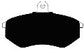 Porterfield Brake Pads for 1994 VOLKSWAGEN JETTA III VR6