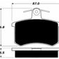 Porterfield Brake Pads for 1998 AUDI A4 Quattro