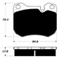 Porterfield Brake Pads for 1988 PORSCHE 944 S 16V