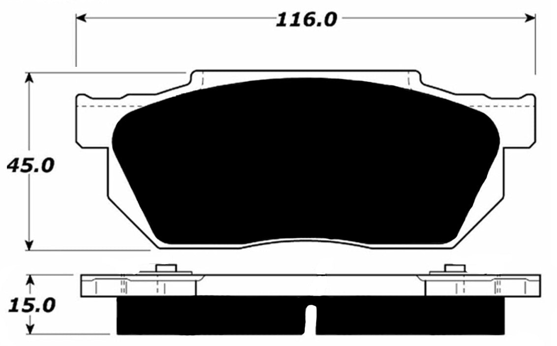 Porterfield Brake Pads for 2002 HONDA INSIGHT CVT
