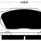 Porterfield Brake Pads for 1987 HONDA CRX DX