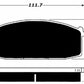 Porterfield Brake Pads for 1985 NISSAN 200SX
