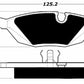 Porterfield Brake Pads for 1988 BMW M5 - w/Iron Discs