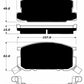 Porterfield Brake Pads for 1984 TOYOTA COROLLA Coupe