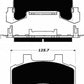 Porterfield Brake Pads for 1986 CHEVROLET CAVALIER