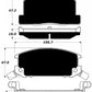 Porterfield Brake Pads for 1992 TOYOTA MR 2