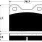 Porterfield Brake Pads for 1971 AUDI 100 Series A/T