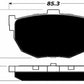 Porterfield Brake Pads for 2008 HYUNDAI TIBURON exc 6 speed M/T