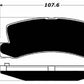 Porterfield Brake Pads for 1993 TOYOTA CELICA CONVERTIBLE