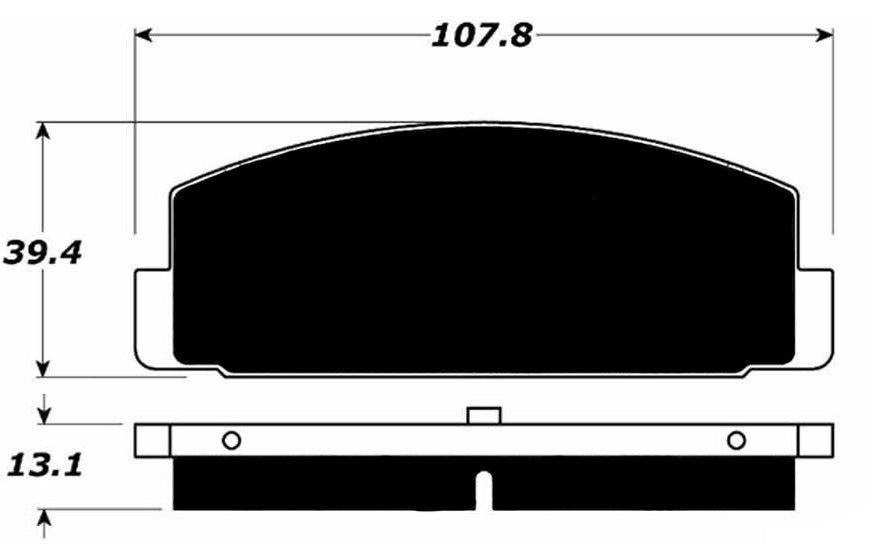 Porterfield Brake Pads for 2003 MAZDA 6