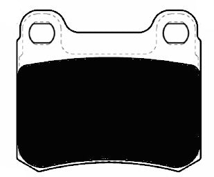 Porterfield Brake Pads for 1988 MERCEDES-BENZ 260E