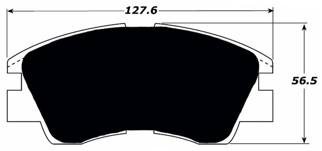 Porterfield Brake Pads for 1988 MITSUBISHI Mighty Max