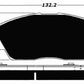Porterfield Brake Pads for 1990 HONDA CRX Si