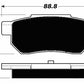 Porterfield Brake Pads for 1997 ACURA INTEGRA