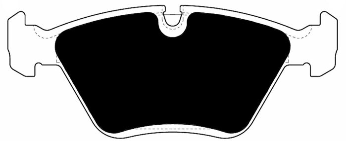 Porterfield Brake Pads for 2005 JAGUAR XK 8