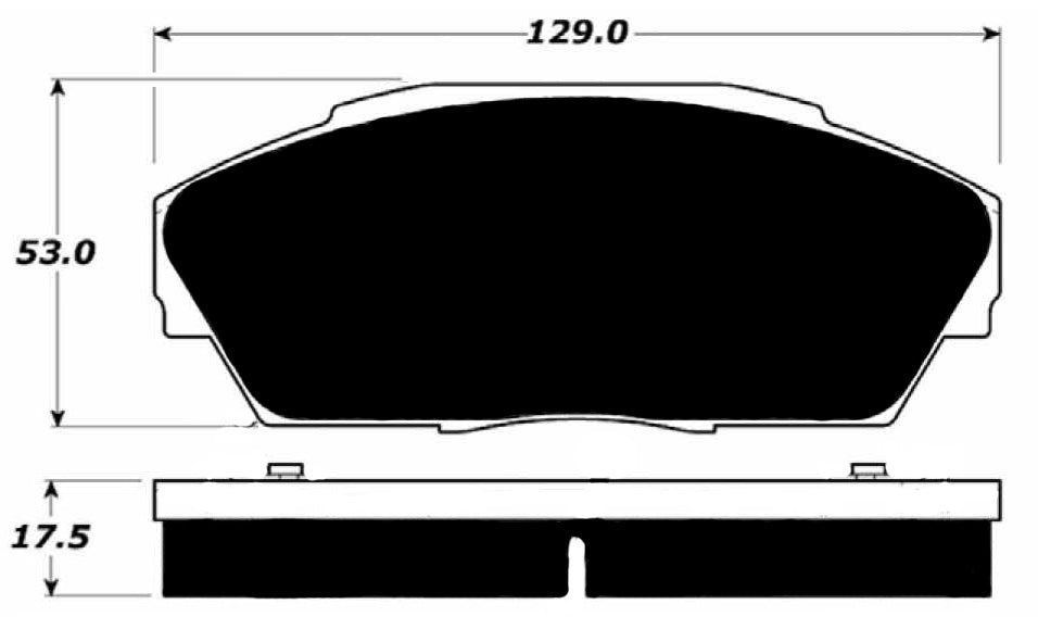 Porterfield Brake Pads for 1987 ACURA LEGEND Sedan