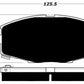 Porterfield Brake Pads for 1988 TOYOTA SUPRA