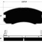 Porterfield Brake Pads for 1988 TOYOTA CELICA All-Trac Turbo