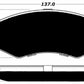 Porterfield Brake Pads for 1990 NISSAN AXXESS