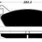 Porterfield Brake Pads for 1990 MAZDA PROTEGE 4WD