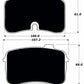 Porterfield Brake Pads for 1991 AUDI 200 Turbo Quattro 20 Valve