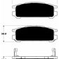 Porterfield Brake Pads for 1998 SUBARU LEGACY WAGON GT