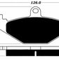 Porterfield Brake Pads for 1997 DODGE VIPER