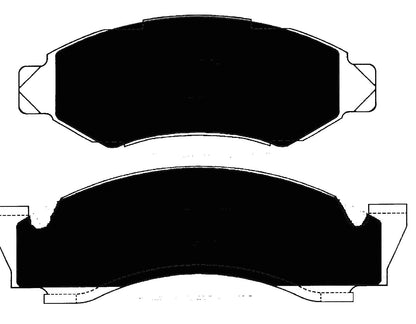Porterfield Brake Pads for 1978 FORD BRONCO