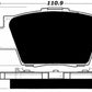 Porterfield Brake Pads for 1992 ACURA NSX