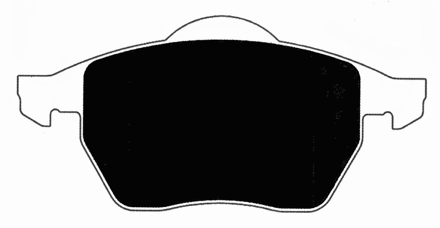 Porterfield Brake Pads for 1999 VOLKSWAGEN PASSAT FWD to Ch 3B-X-491 580