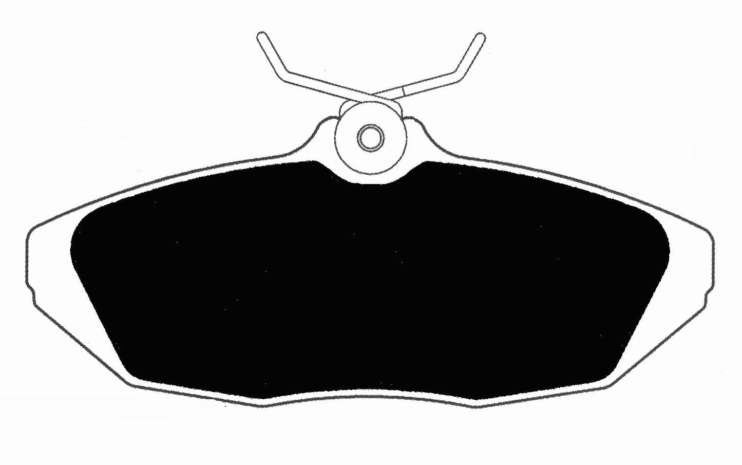 Porterfield Brake Pads for 1997 MERCURY COUGAR Sport