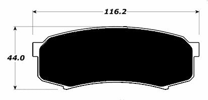 Porterfield Brake Pads for 2019 TOYOTA 4RUNNER