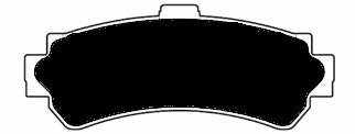 Porterfield Brake Pads for 1997 NISSAN SENTRA