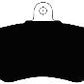 Porterfield Brake Pads for 1994 VOLKSWAGEN GOLF Gti VR6