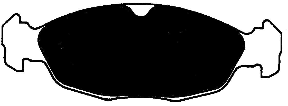 Porterfield Brake Pads for 1999 JAGUAR XK 8