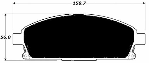 Porterfield Brake Pads for 2006 NISSAN QUEST