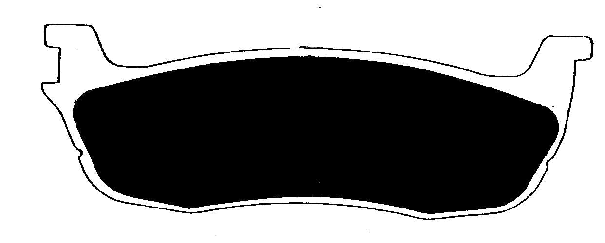 Porterfield Brake Pads for 2000 FORD F150 2WD Rear Disc 5 Lug
