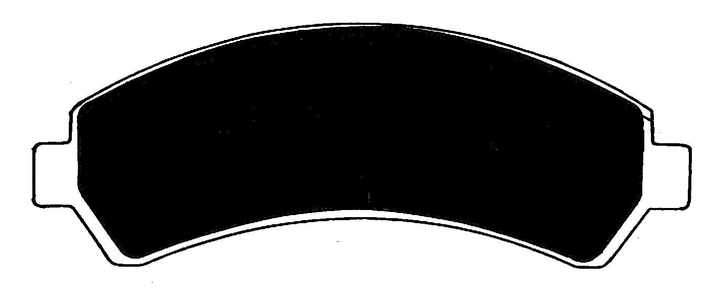 Porterfield Brake Pads for 2000 GMC S-15 Jimmy 2WD