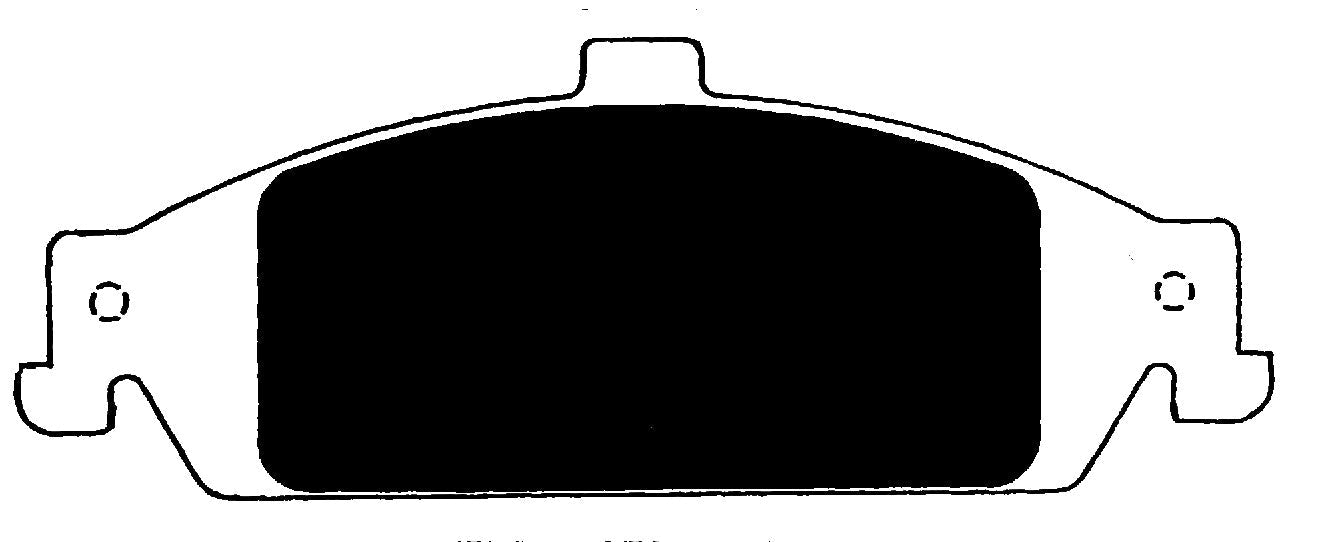 Porterfield Brake Pads for 2001 PONTIAC GRAND AM w/Rear Discs