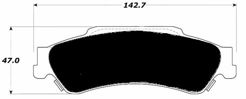 Porterfield Brake Pads for 1998 GMC S-15 Jimmy 2WD