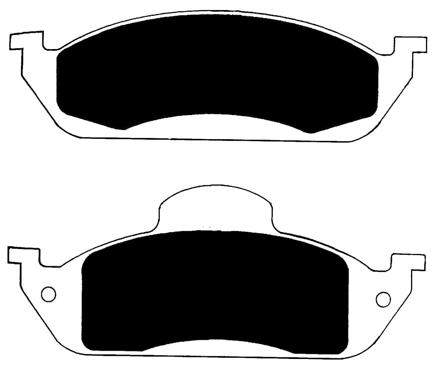 Porterfield Brake Pads for 2002 MERCEDES-BENZ ML350