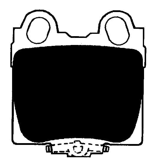 Porterfield Brake Pads for 2004 LEXUS SC 430