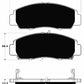 Porterfield Brake Pads for 2001 ACURA CL Coupe 3.2L V6